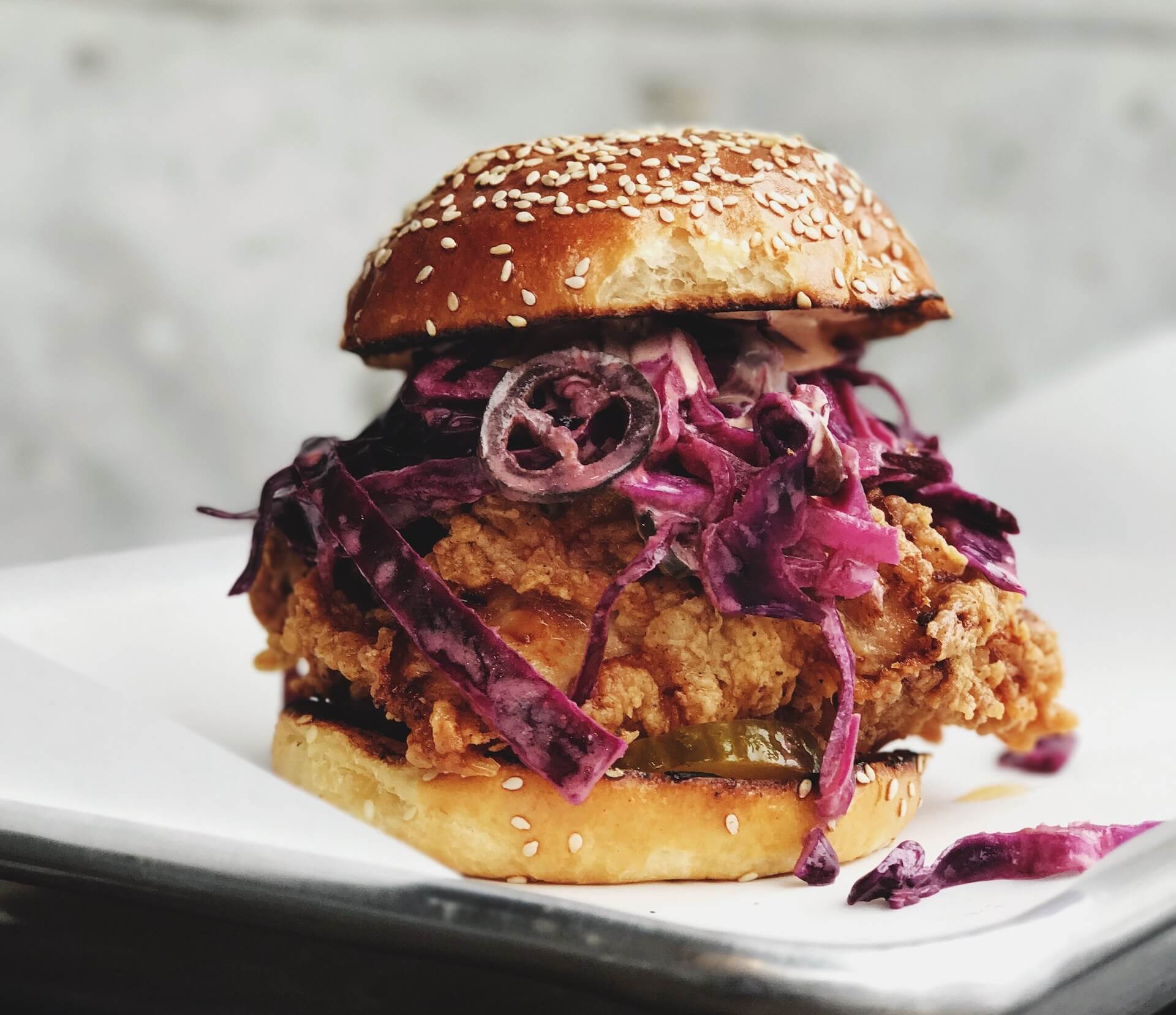 Burger „Red Cabbage“